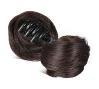 FOMIYES 2piezas Anillo De Pelo Forma De Bola Moño Postizo De Donut Moños Espaciales Clip Soporte Para Pinza De Pelo Para Mujeres y Niñas Ocasiones Casuales