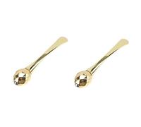 FOMIYES 2piezas Bastón De Masaje Para Ojos y Aplicador De Crema Hidratante Diseño Compacto y Portátil Material Suaviza La Piel Del Contorno De Ojos Para Llevar El Bolso