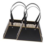 FOMIYES 2piezas Caja De De Flores Bolsas De Prácticas y Duraderas Para Bodas y Cumpleaños