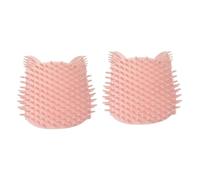 FOMIYES 2piezas Cepillo De Masaje Para Gatos Cepillo Esquinero De Para y Desenredar Accesorio De Cuidado De Para Recoger Pelo y Masajear