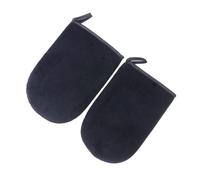 FOMIYES 2piezas Guantes Autobronceadores Aplicadores De Autocolorantes Para Crema Sol Color Negro y Cómodos Para Aplicación Uniforme