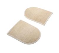 FOMIYES 2piezas Guantes De Baño De Natural Guantes Exfoliantes Para Toallas De Baño Prácticas Masaje y Limpieza Efectiva Para