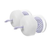 FOMIYES 2piezas Máquina De Burbujas Para Hacer Espuma Facial Batidor De Espuma Herramienta De Limpieza Facial De Color Morado Adecuado Para Cuidado Casa y Viajes