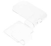 FOMIYES 2piezas Paletas Manicura Acrílicas Paleta Maquillaje Bandejas Delineador Ojos Decoración