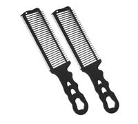 FOMIYES 2piezas Peine Peluquero Profesional Peine De Corte Para Peluqueros De Dientes Desenredante Para Hombres