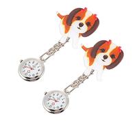 FOMIYES 2piezas Reloj De Bolsillo De Reloj De Pecho De Examen De Enfermera Clip para Estudiantes De Medicina y Personal De Enfermería