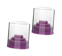 FOMIYES 2piezas Soporte Para Taladro De Uñas Organizador De Taladros Expositor Transparente