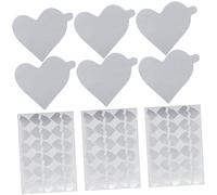 FOMIYES 3 Adhesivo De Pegamento Para Pestañas Pegamento De Extensión Delineador De Pegamento Para Pestañas Herramientas De Pestañas Máscara Anillos Equipo Almohadillas Papel De Aluminio