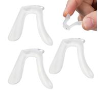 FOMIYES 3 Almohadillas Nasales De Silicona Para Gafas Transparentes Antideslizantes Repuesto CóModo Para Puente Nasal Con Adhesivo Seguro