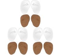 FOMIYES 3 Juegos De Almohadillas Para Media De Tacón Alto Y Antepié Almohadillas Para Pies S Para Caminar Cómodamente 2 Pares X 3