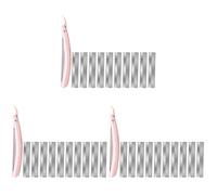 FOMIYES 3 Juegos de Eliminación de de Acero Maquinillas de Afeitar Portátiles Afeitadora Herramientas para Cejas Removedor de Belleza Maquinilla de Afeitar de Acero Inoxidable