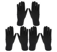 FOMIYES 3 Pares Guantes Elásticos Guantes De Etiqueta De Joyería Guante De Examen De Algodon Guantes De Seguridad De Algodón Guante De Trabajo De Arte Guantes De Algodón Trabaja Spa Mano