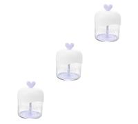 FOMIYES 3 Piezas botellas plastico botella plastico herramienta burbujeante fabricante de para lavado de cara limpieza máquina de detergente leche limpiadora