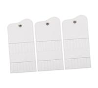 FOMIYES 3 Piezas Cubierta de almacenamiento del cabezal de lijado brocas ejercicios organizador de herramientas para uñas organizadores y almacenamiento de uñas perforar