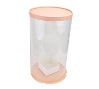 FOMIYES 3 Piezas Cubo Abrazo Redondo Lazo Parejas Claro Cajas De Favor Recipiente Para Pasteles Degradado Tapas Joyas Reserva Verde Rectángulo Ramo De Flores Día La Mascota Rosa