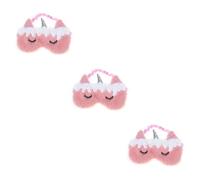FOMIYES 3 Piezas De Máscaras Para Dormir Para Niñas Dibujos Animados Venda Para Los Ojos Para Dormir Felpa Unicornio Visera Para Dormir Para Mujeres Visera Unicornio