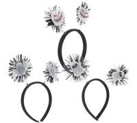 FOMIYES 3 Piezas Halloween Glow In The Dark Bat Ghost Headbands Ligero y Flexible Accesorios Luminosos Para Fiesta Cosplay y Decoración Infantil y Adultos