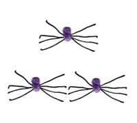 FOMIYES 3 Piezas Halloween Spider Hair Clip Decorativo para Mujeres y Niñas Pinza Ligera con Diseño de Morada para Fiesta y Cosplay Sujeción Firme y