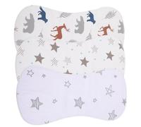 FOMIYES 3 piezas Paquete de Paños de Algodón para Eructar Niña Absorbentes Suaves y Transpirables para Recién Nacidos y Niña Toallitas para Saliva y Leche Diseño Cómodo y Duradero