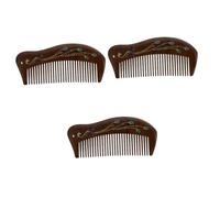 FOMIYES 3 Piezas Peine de sándalo peine de viaje herramienta de peluquería peine afro hair care scalphero massage peine madera peines peine de masaje Peine para masaje del cuero cabelludo