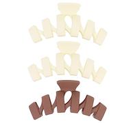 FOMIYES 3 Piezas Pinza de Pelo Grande Forma de Tiburón Pinzas Pelo para Niñas Tocado de Moda para Mujeres Herramienta