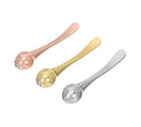 FOMIYES 3 piezas Rodillo Profesional para Crema de Ojos de Metal de Portátil con Masajeador Facial para Aplicación y Absorción Viajes y Uso Diario