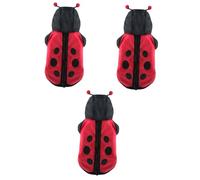 FOMIYES 3 Piezas Ropa para Mascotas Pijama de Navidad para Perros Ropa de para Mascotas Vestidos Abrigos Disfraz de Mascota de Halloween Ropa de Cosplay de Gato Respirable Saco