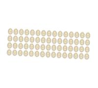 FOMIYES 3 Series Joyas De De Uñas Religioso Ultravioleta Conformado Decoración Hola Encantos De Uñas A De Uñas Únicos Aleación Golden 30 Piezas*3