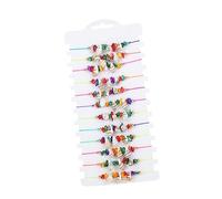 FOMIYES 3 Series Pulsera De Marinas para Mujeres Y Niñas Joyería De Tobillera Bohemia Accesorios De Verano para Playa para Cumpleaños Y Celebraciones 12 Piezas X 3