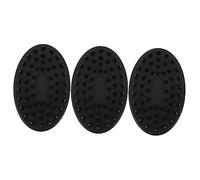 FOMIYES 3 Uds Cepillo De Baño Cuerpo De Silicona Depurador Champú Peine Para El Pelo Cepillo De Baño De Silicona Cepillo De Champú Para El Cabello Peine Anticaspa Cepillo De Ducha De