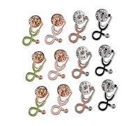 FOMIYES 30piezas Broche De Estetoscopio Pecho Pin De Solapa De Broche Decorativo Mixtos Obsequio De Graduación De Medicina Decoración De Ropa y Bolso