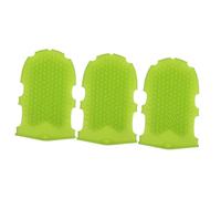 FOMIYES 3Pcs 2 Guante Cepillo De Baño Cepillo De Cuerpo De Silicona Lavado Corporal Depurador Cepillo De Baño De Bebé Piel Exfoliante Depurador Depurador De Espalda De Silicona Exfoliante