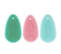 FOMIYES 3Pcs Cepillo Facial De Silicona Limpieza De Cepillos Faciales Cepillos Faciales Domésticos Cepillos De Limpieza Facial Cepillo De Maquillaje Señorita Gel De Sílice Cepillos De