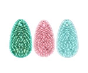 FOMIYES 3Pcs Cepillo Facial De Silicona Limpieza De Cepillos Faciales Cepillos Faciales Domésticos Cepillos De Limpieza Facial Cepillo De Maquillaje Señorita Gel De Sílice Cepillos De