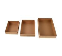 FOMIYES 3piezas Caja De Obsequio De Papelería Cajas Nido Tapa Para Joyería Perfume Lápiz Labial Pequeñas Para Tapa Para Ocasiones Especiales