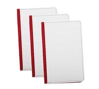 FOMIYES 3piezas Carpeta De Identificación para Pasaporte Tarjetero De Piel PU Diseño Termoadhesivo Organizador De Almacenamiento para Documentos De Viaje Unidades Porta Documentos