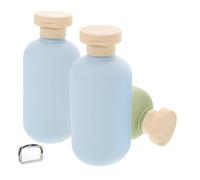 FOMIYES 3piezas Combinación De Botella De Lavado Botellas De Viaje Para Champú y Acondicionador Para Viajes y Hoteles