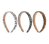 FOMIYES 3piezas Diademas De Estampado De Cebra Accesorio Para Mujer Diseño Vintage