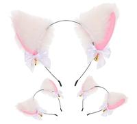 FOMIYES 3piezas Diademas Orejas de Gato Adorables de Tocados de Gato para Fiestas Cosplay y Disfraces