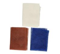 FOMIYES 3piezas Esponjas De Baño Exfoliantes Africanas Color Azul Beige Baño Para Exfoliar La Piel Para Ducha y Limpieza Corporal