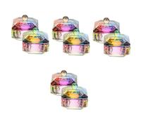 FOMIYES 4 Juegos Lámpara De Uñas De Gel Tazas De Uñas Taza De Plato De Uñas De Manicura Agarre Tijeras Taza De Plato De Uñas De Vidrio Vaso De Vidrio Para Uñas Plato De Dappen 2 Piezas * 4