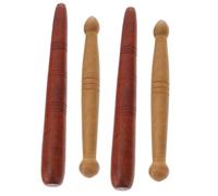 FOMIYES 4 Juegos Palo De Acupuntura De Madera Masajeador Raspador Palos De Masaje De Madera Varilla De Masaje De Acupuntura Del Pie De Masaje De Equipo De Masaje 4 Uds * 4