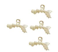 FOMIYES 4 Para El Pelo De Sirena Elegantes Con Mandíbula Ancha Para Cabello De De Sirena Para Uso Diario Y En Días Especiales.
