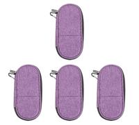 FOMIYES 4 Piezas estuche insulina neceser medicamentos Estuche para medicamentos totalizador equipo robo soporte de insulina de aislamiento neveras pequeñas para viajar tela oxford Púrpura