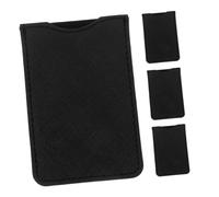 FOMIYES 4 Piezas Estuche para Peines De Piel Sintética Bolsa De Bolsillo para Peines Anticaspa Soporte Protector Viaje o Uso Diario