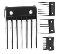 FOMIYES 4 piezas Peines Limita Cortapelos de Acero Inoxidable y Plástico Guías Profesionales para Máquina Pelar Accesorios Duraderos para Estilistas y Doméstico