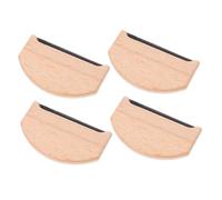 FOMIYES 4 Piezas Quitapelusas de Madera para Suéteres y Peine Manual para Quitar Bolitas y Pelusa Removedor Portátil para Ropa de Lana y Prendas Tejidas Suave con Fibras Delicadas