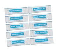 FOMIYES 40 Piezas Paquetes De Sal Para Enjuague Nasal Sobres Caja Sal Eficaz y Segura Para Limpieza Nasal Niño Niña y Adultos Solución Salina Instantánea y Cuidado Diario