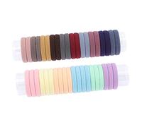 FOMIYES 40piezas Banda Cabello Pequeña de Gomas Elásticas Duraderas y Resistentes para Mujeres y Niñas para Uso Diario el Cabello