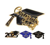 FOMIYES 4pieces Broches De Graduación De Broches De Esmalte Para Solapa Accesorios De Graduación Para Maestros y Estudiantes